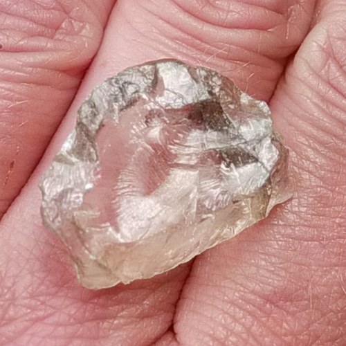 Labradorit šampaňský surový - D619 — foto 2