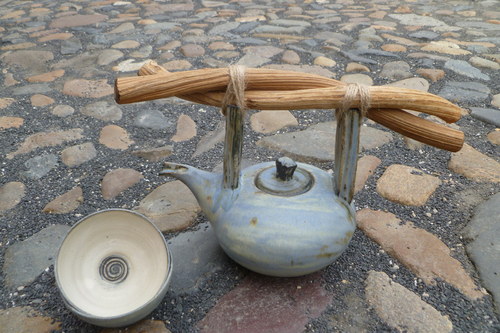 Modrá čajová souprava — foto 3
