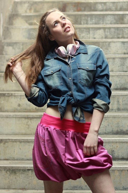 Balonová sukně.... růžovka — foto 3
