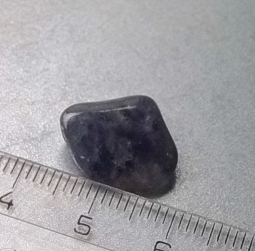 Iolit - kordierit -tromlovaný - D672 — foto 2