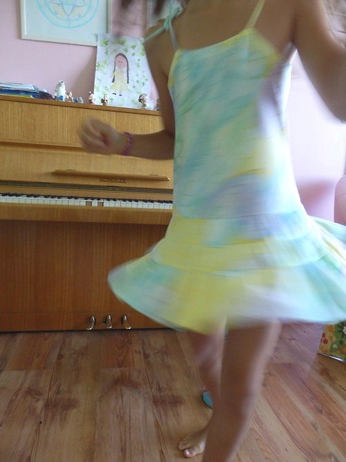 Dívčí volánkové letní — foto 3
