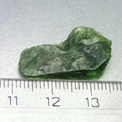Chromdiopsid surový - D703 — foto 2