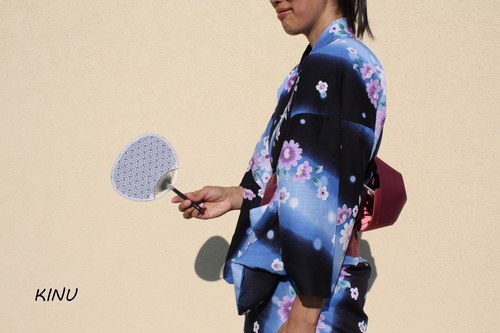 Japonský vějíř (učiwa) Tenugui — foto 2
