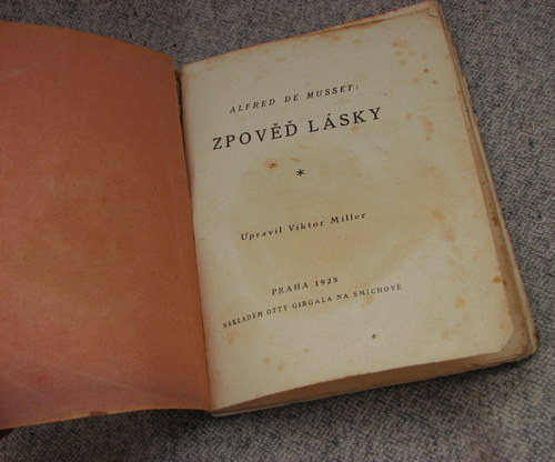 Zpověď lásky, Alfred de Musset, 1925 — foto 4