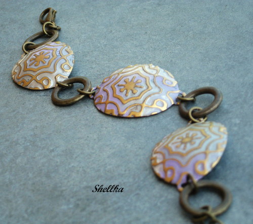 Náušnice ,,VIOLETS,, — foto 3