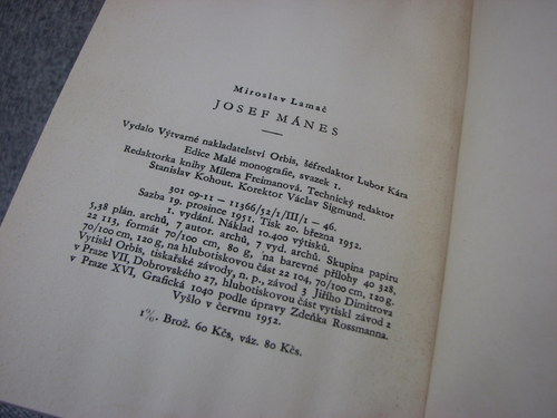 Josef Mánes, M. Lamač, 1952 — foto 4