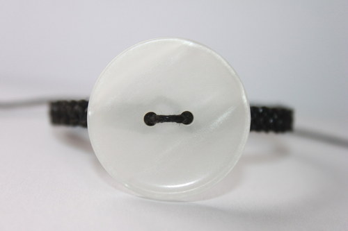 Pro štěstí... Náramek makramé/shamballa — foto 2