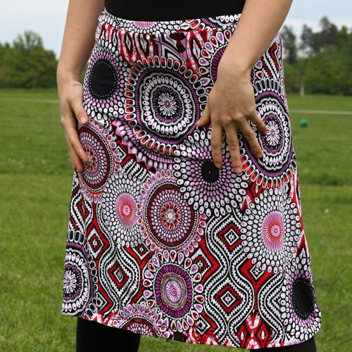 Sukně do áčka - psychadellic — foto 2