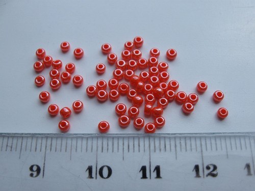 Oranžové perličky - 10 g — foto 2