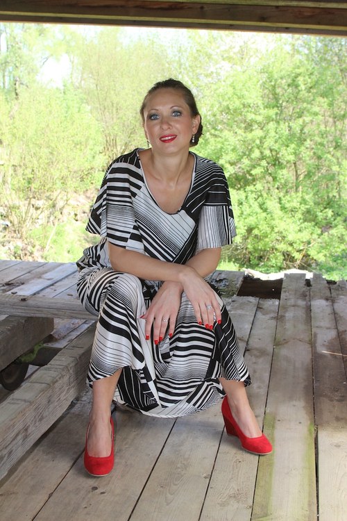 Šaty "černobílý svět" — foto 4
