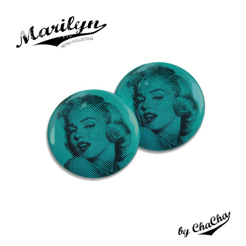 Marilyn Monroe - náušnice pecky — foto 3