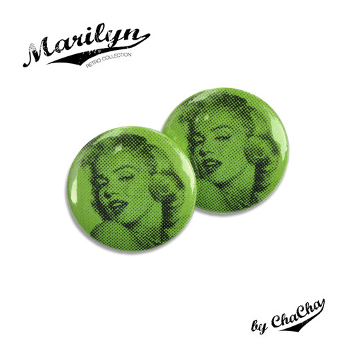 Marilyn Monroe - náušnice pecky — foto 4