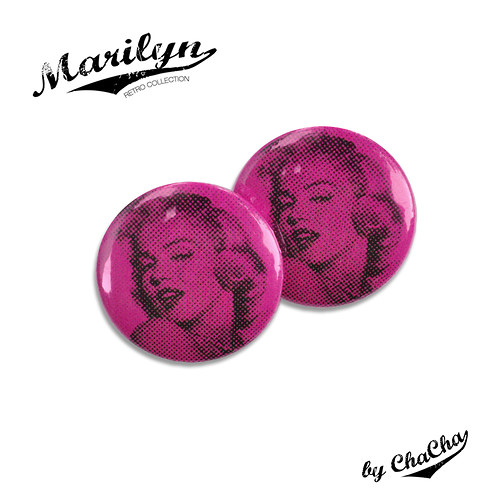 Marilyn Monroe - náušnice pecky — foto 5