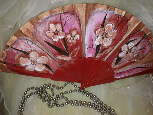 Luxusní vějíř - Red breeze — foto 2