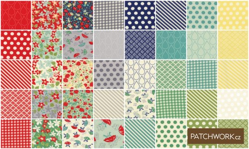 Charm pack MODA April Showers — foto 2