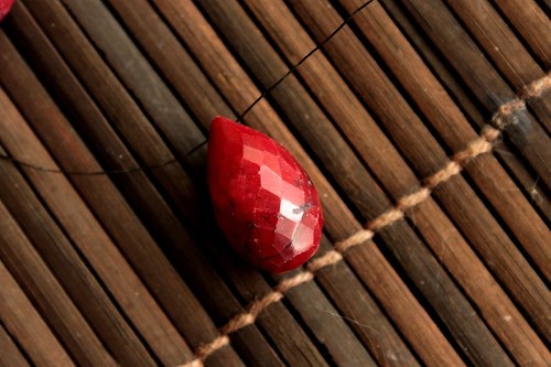 Rubín brioletka 10x18mm — foto 5