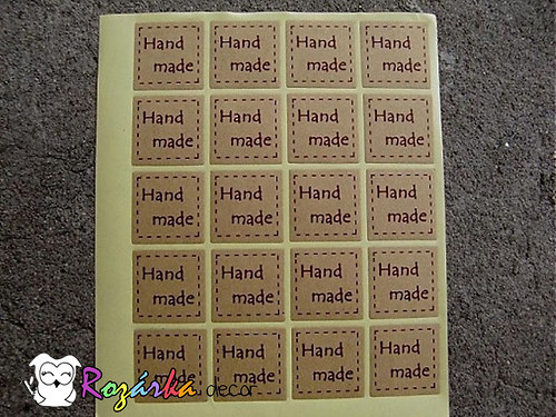 Samolepka handmade /10 ks/ — foto 2