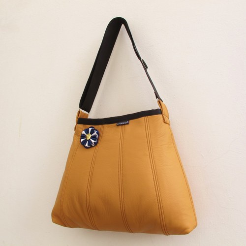 Kožená - SOLOMON BAG - NATUR - PARROT® — foto 3