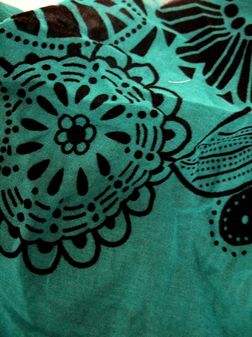 Ornamentový tyrkysový — foto 3