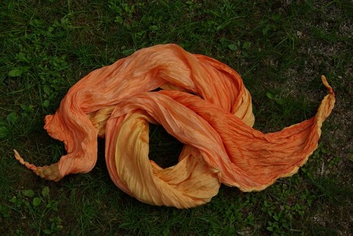 Hedvábná šála — foto 2