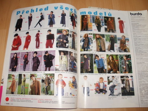 SVĚTOVÁ MÓDA BURDA 10/1998 — foto 2
