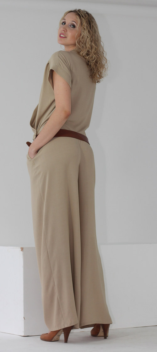 Overal - béžový/sleva 50 % - vel. M-L — foto 4