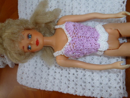 Háčkovaná halenka pro Barbii XV — foto 2