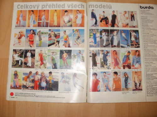 SVĚTOVÁ MÓDA BURDA 5/1998 — foto 2