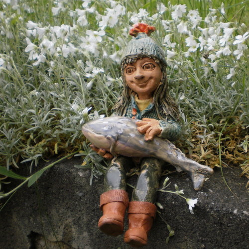Vodník Servác se sumcem-22cm — foto 2