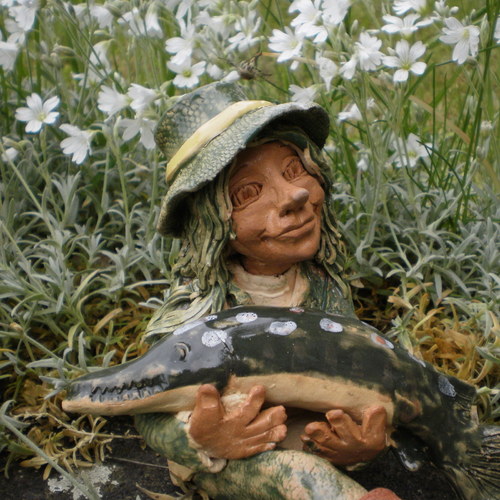 Vodník Pankrác se štikou-22cm — foto 2