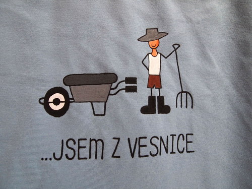 Tričko XL " Jsem z vesnice " — foto 2