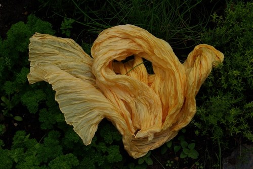 Hedvábná šála — foto 3