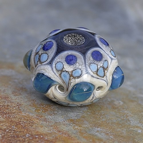 BHB Big hole bead "Šest u stolu" — foto 2