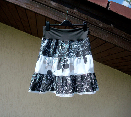 Black and white skirt — foto 4