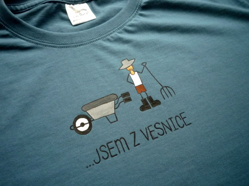 Tričko L " Jsem z vesnice " — foto 2