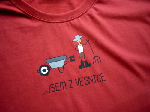 Tričko L " Jsem z vesnice " — foto 3