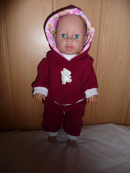 Oblečky pro chou-chou, 43 cm-soupravička — foto 3