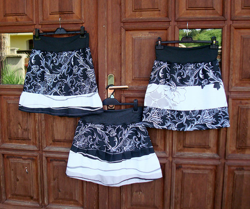 Black and white skirt II. — foto 3