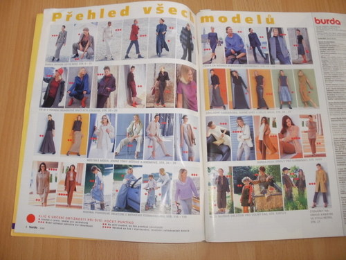 SVĚTOVÁ MÓDA BURDA 9/1999 — foto 2