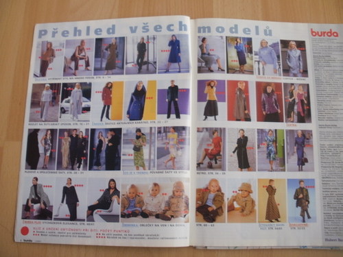SVĚTOVÁ MÓDA BURDA 1/2001 — foto 2
