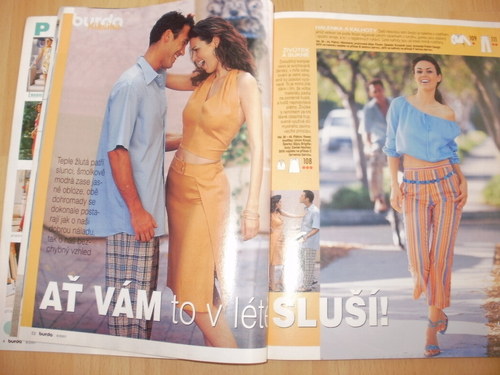 SVĚTOVÁ MÓDA BURDA 6/2001 — foto 4