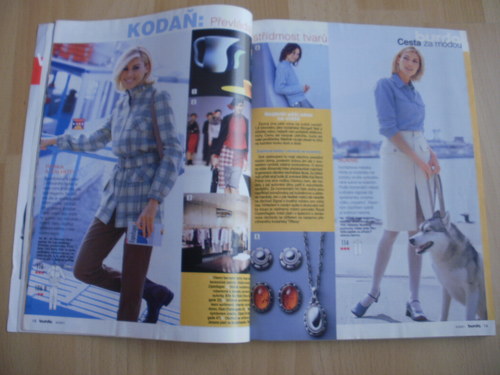 SVĚTOVÁ MÓDA BURDA 9/2001 — foto 3