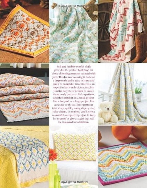 Learn Huck Embroidery on Monk's Cloth — foto 2