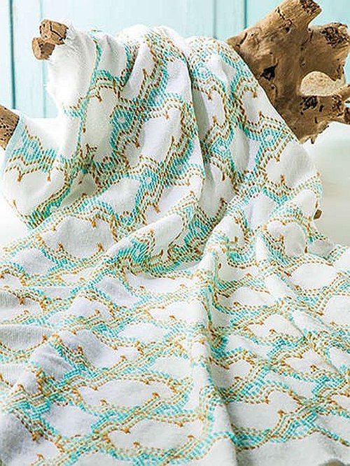 Learn Huck Embroidery on Monk's Cloth — foto 3
