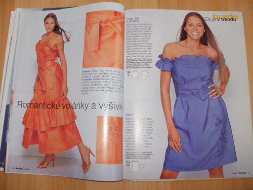 SVĚTOVÁ MÓDA BURDA 8/2002 pro Ladulee — foto 3