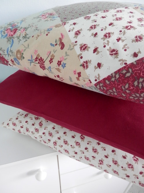 Sada polštářků - falešný patchwork — foto 2