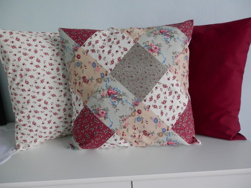 Sada polštářků - falešný patchwork — foto 3