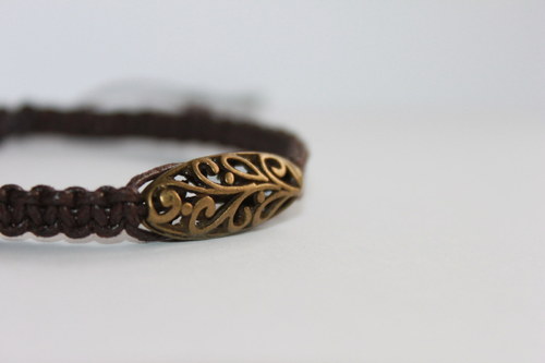 Náramek makramé/shamballa — foto 3