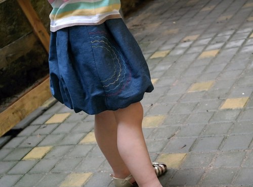 Balonová sukně....jeans pidi — foto 4