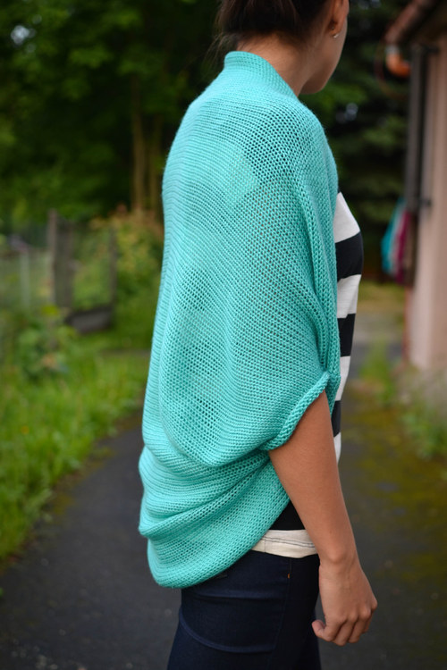 Pletený svetřík COCO - mint — foto 2